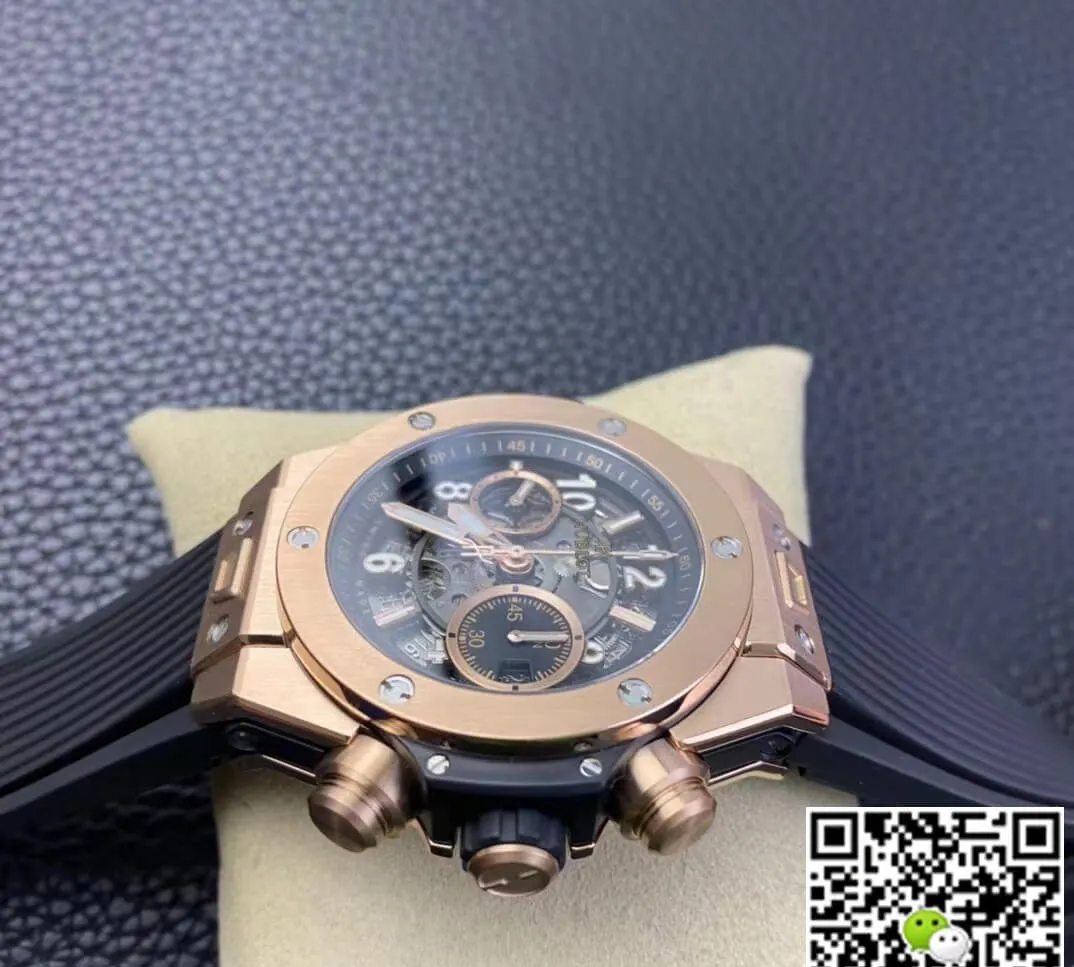 Hublot Big Bang 421.OX.1180.RX ZF Factory 1:1 Best Edition Replica Watch Rubber Strap